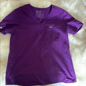 FIGS Women’s Purple Scrub Top